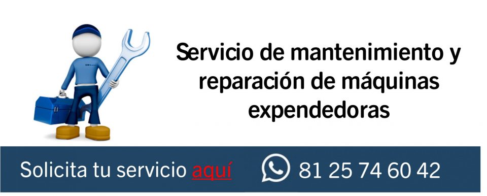 reparacion y mantenimiento de maquinas expendedoras vending monterrey